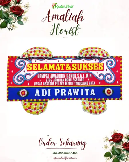 Papan Bunga Ucapan Selamat Masjid Kubah Emas Depok